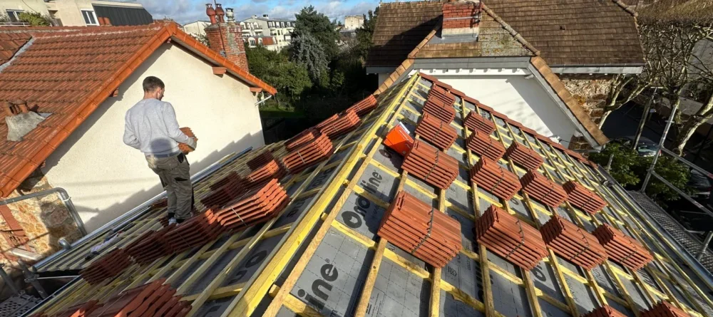 Rénovation toiture tuiles mécaniques Chaville Chaville - photo 7