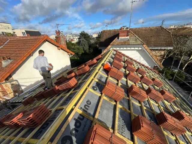 Rénovation toiture tuiles mécaniques Chaville Chaville - photo 7